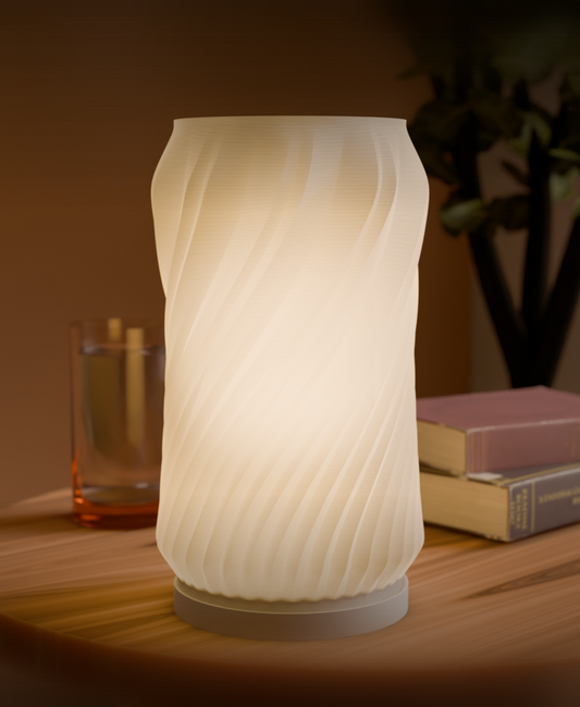 Minimalist Spiral Lamp