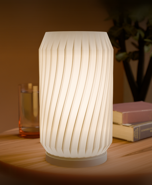 Modern Twist Lamp