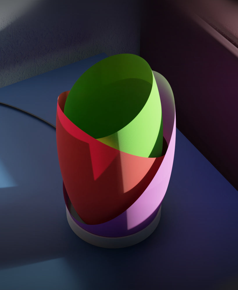 Multicolor Table Lamp