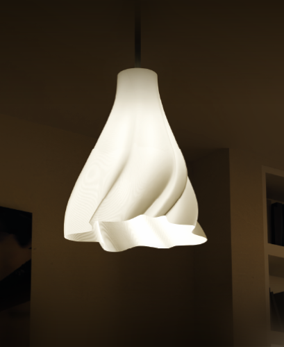 Silken Flow Pendant Lamp