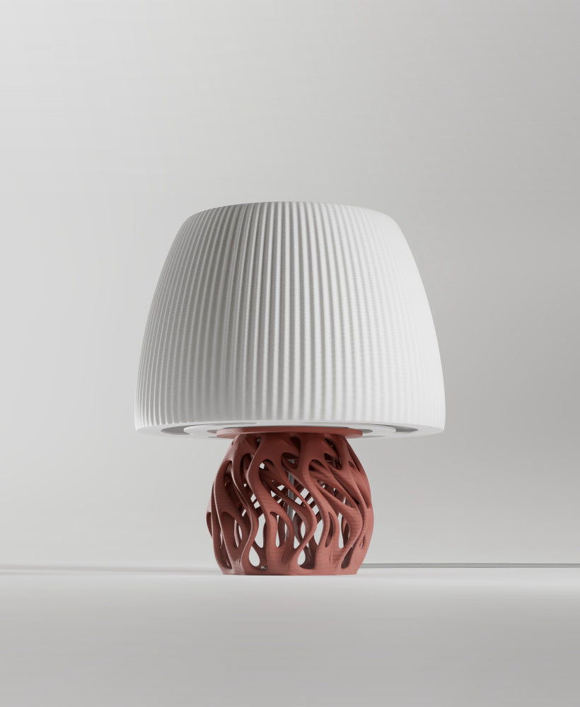 Root Ribbed Table Lamp