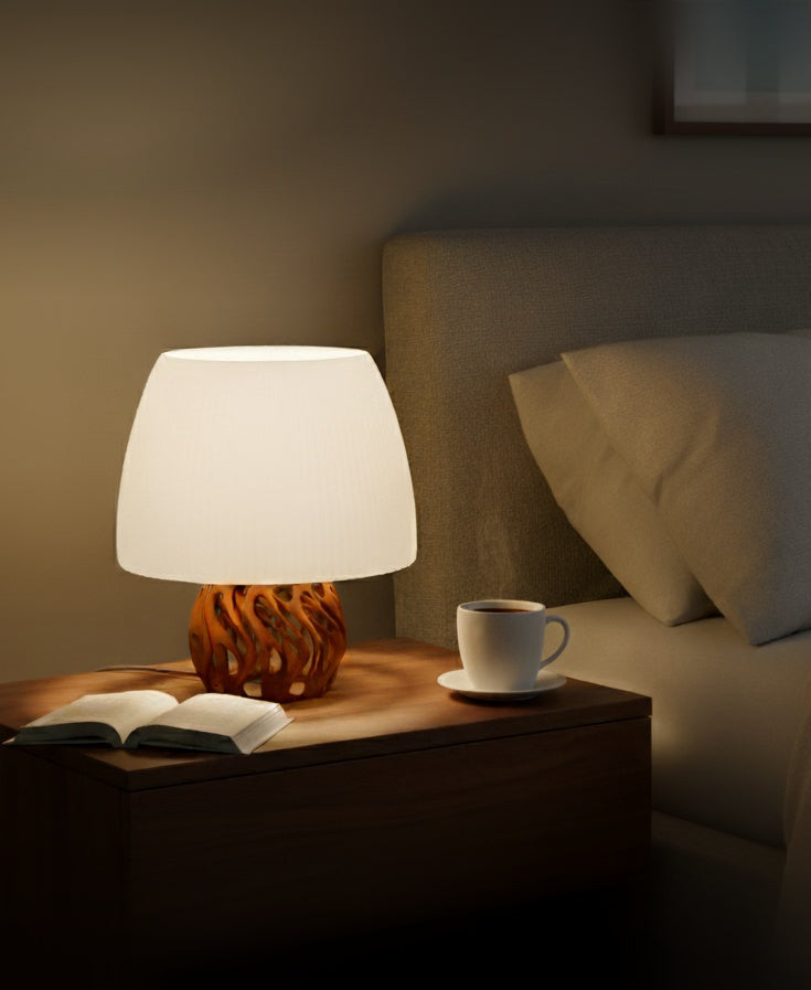 Root Ribbed Table Lamp