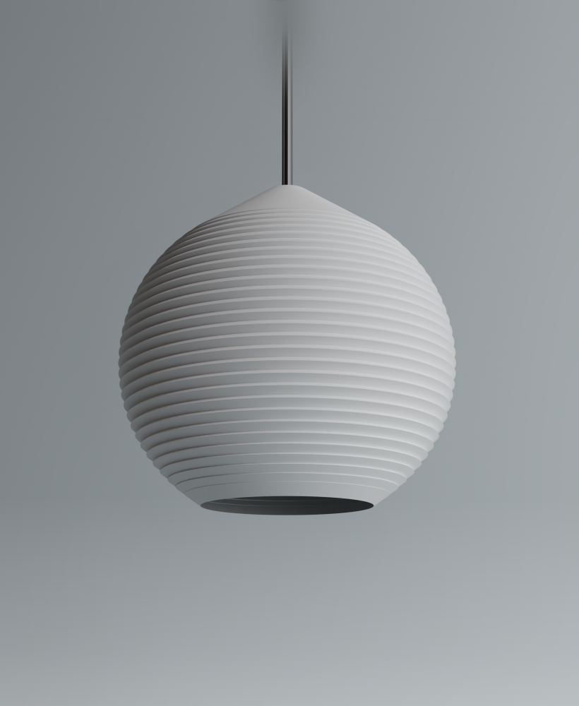Ripple Sphere Pendant Lamp