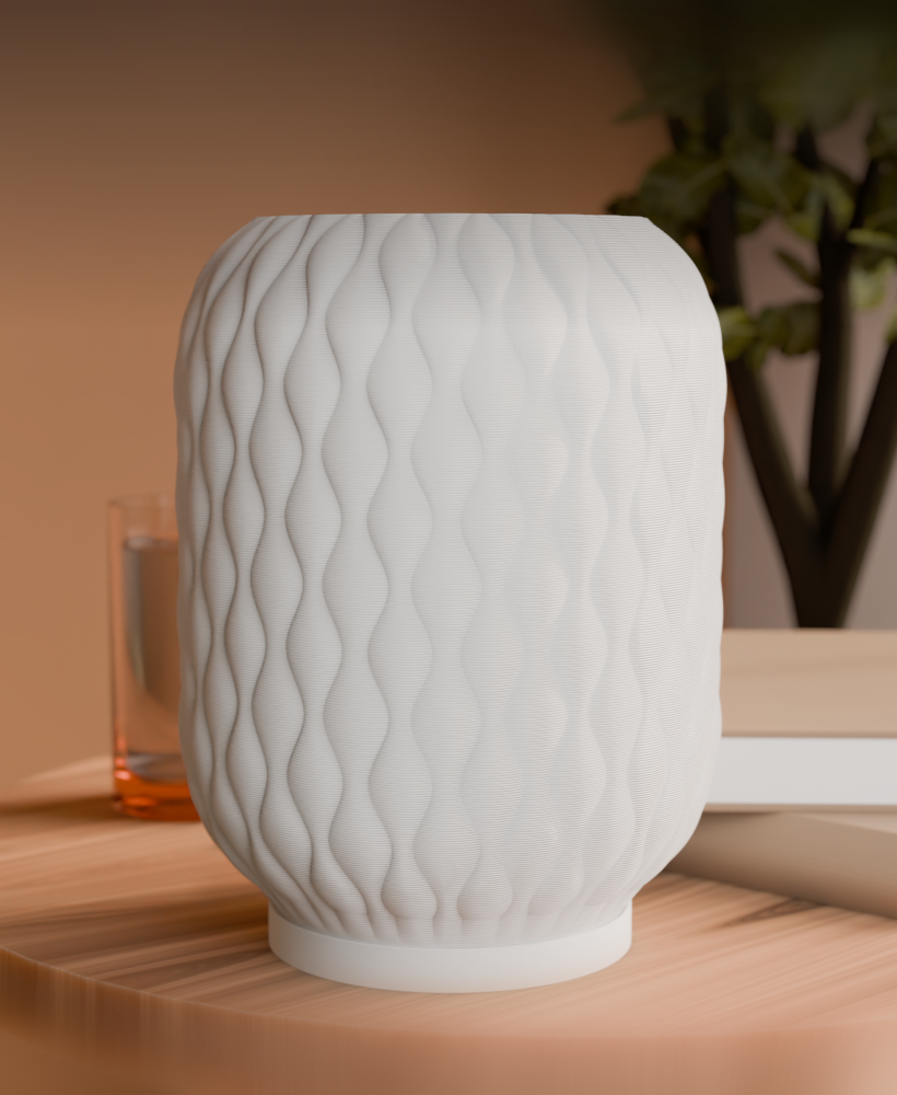 Serene Wave Table Lamp