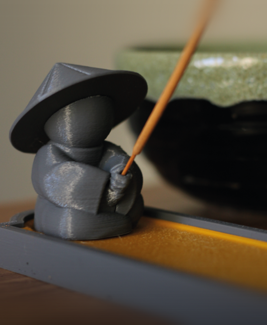 Asian Fisherman - Incense Holder