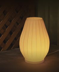 Flute Ribbed Lamp