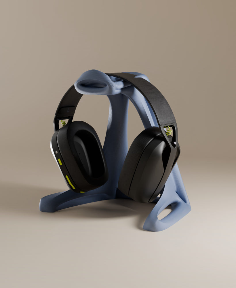 Flux Headphone Stand – Sculptural, Stable, Support-Free 3D Print