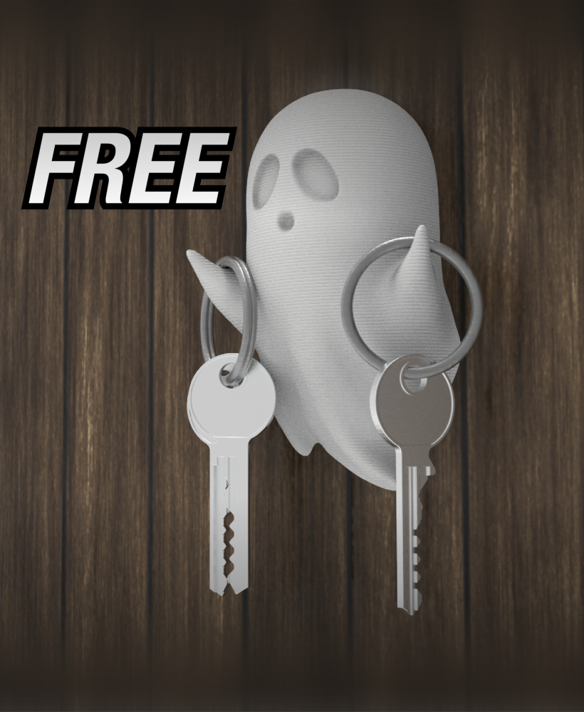 Ghost Key Holder - Halloween Edition