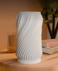 Minimalist Spiral Lamp
