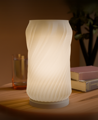 Minimalist Spiral Lamp