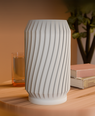 Modern Twist Lamp
