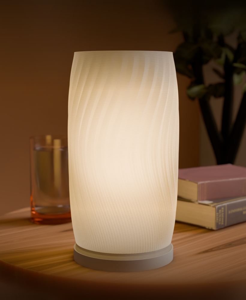 Flow Curve Lamp