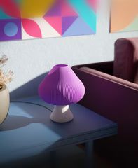 Groove Tiny Mushroom Table Lamp