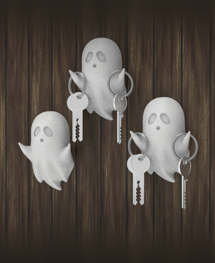 Ghost Key Holder - Halloween Edition