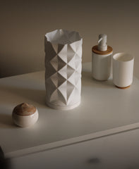 Geometric Faceted Lamp