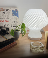 Mushroom Blob Twist Lamp