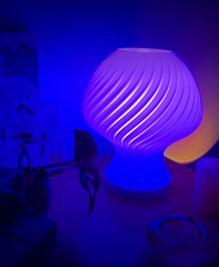 Mushroom Blob Twist Lamp