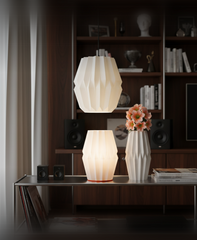 Ori Collection Lamp and Vase Set