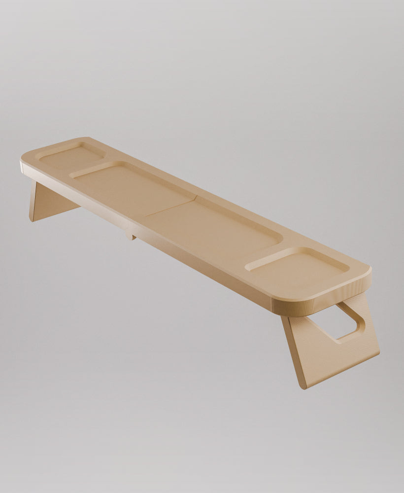 Folding Desk Shelf | Print-in-place portable desk organizer