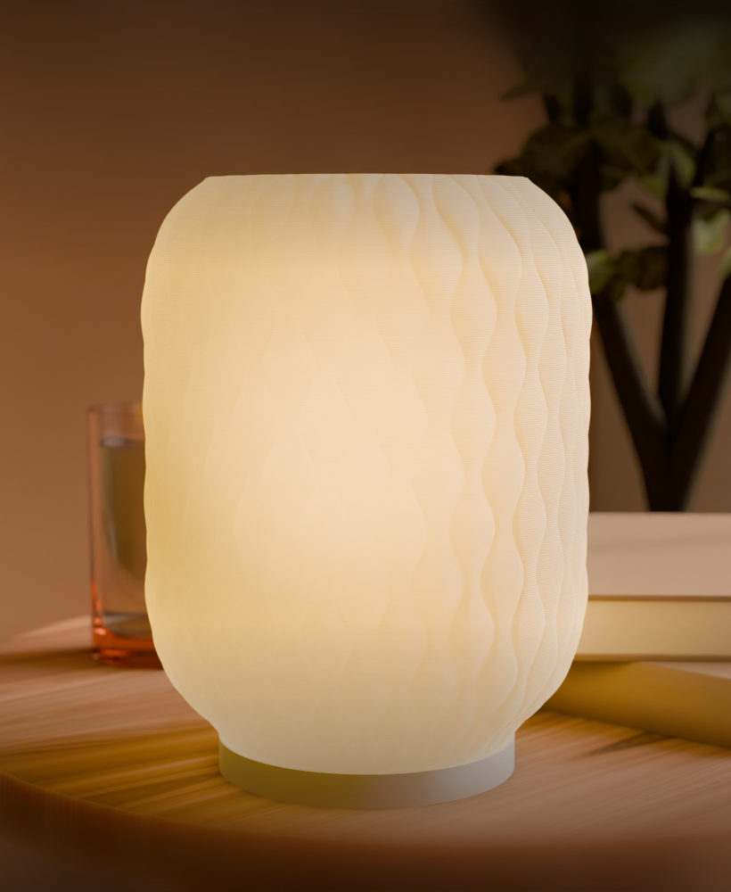 Serene Wave Table Lamp