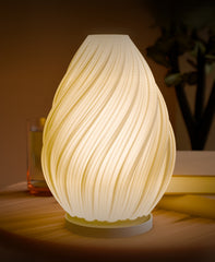 Spiral Flame Lamp