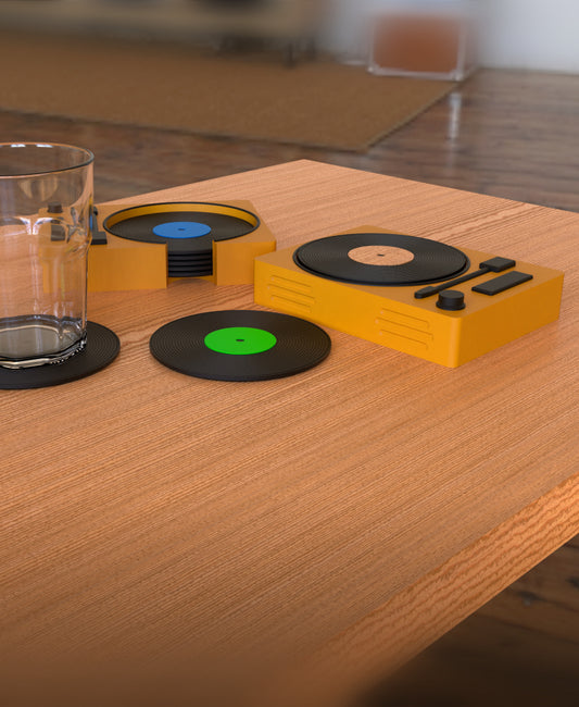 Vinyl Player - Coasters