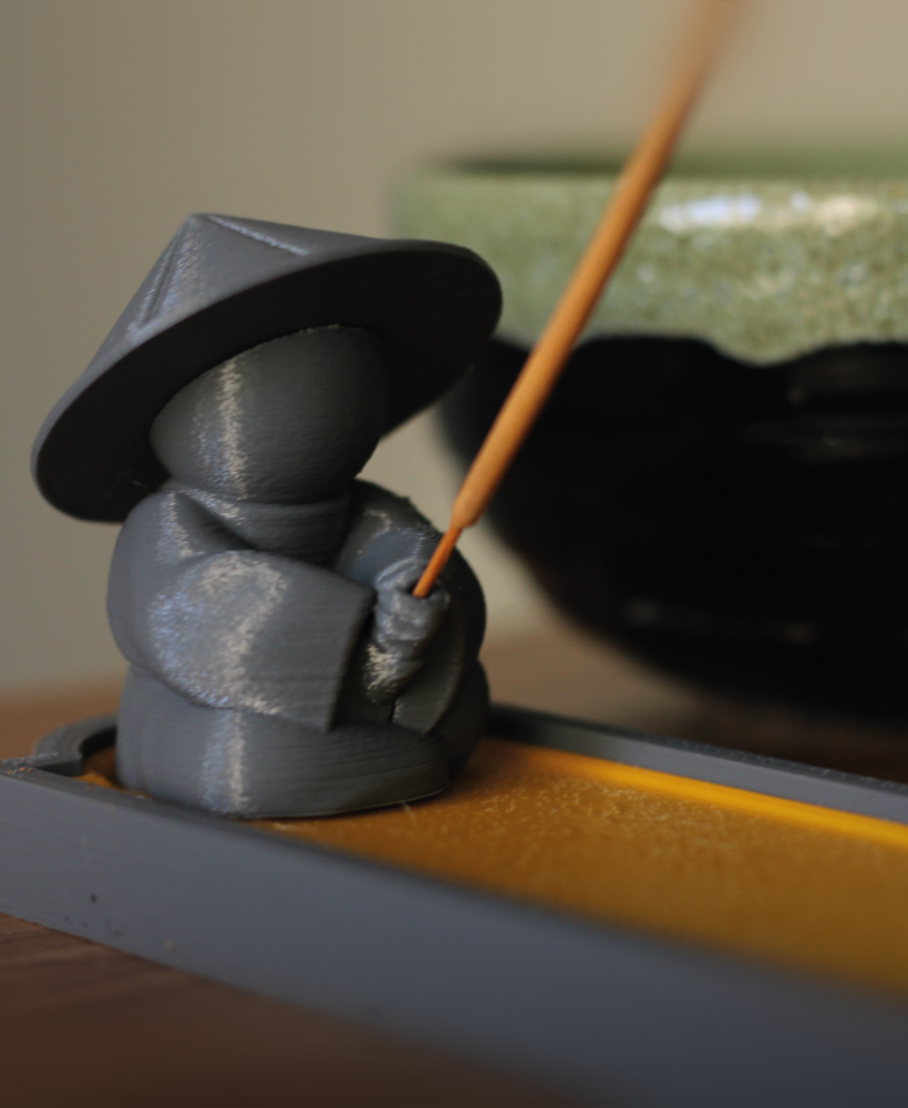 Asian Fisherman - Incense Holder
